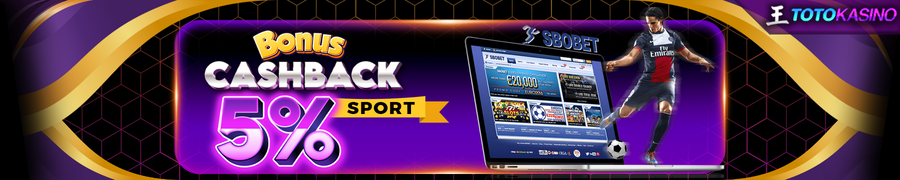 BONUS CASHBACK 5% (SPORTSBOOK)